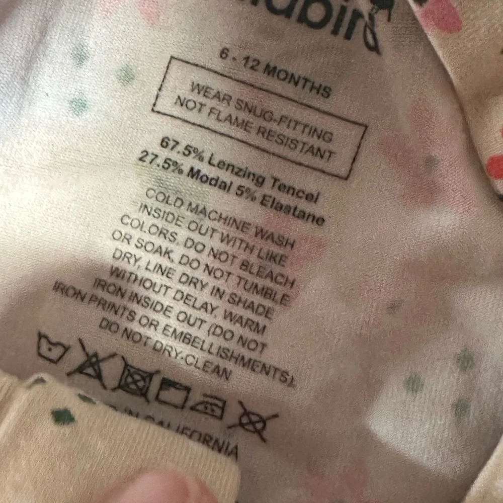 WILDBIRD Girls Zip modal adorable whimsical cottagecore floral onesie 6-12mths
